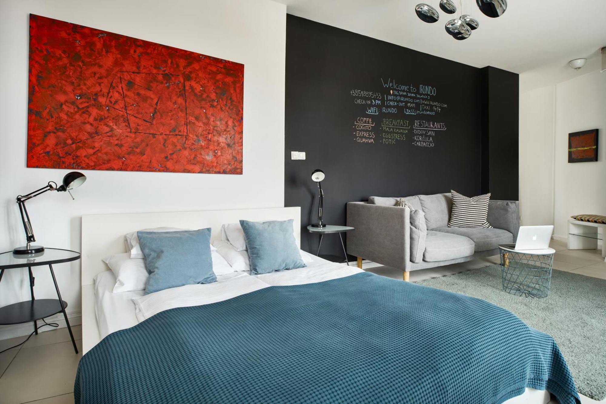 Irundo Downtown Apartments زغرب الغرفة الصورة